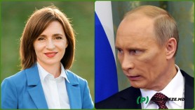 Mesajul lui Vladimir Putin către Maia Sandu cu prilejul Zilei Independenței Republicii Moldova